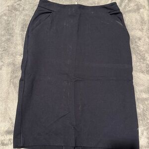 Elegant Black Pencil Skirt